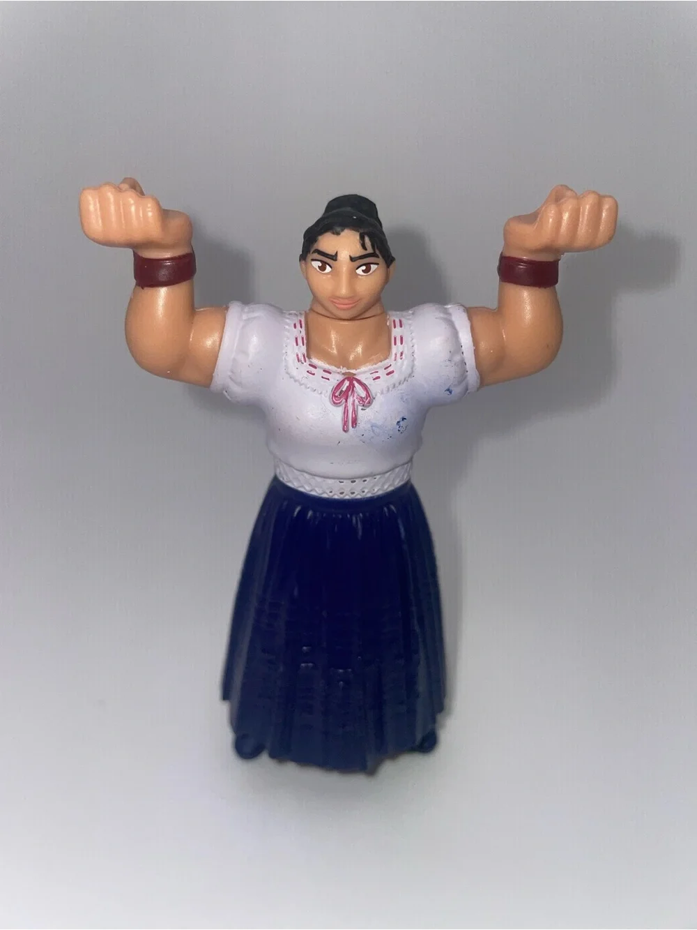 Disney Encanto Luisa Madrigal McDonalds Happy Meal Toy #3 Figurine 4in